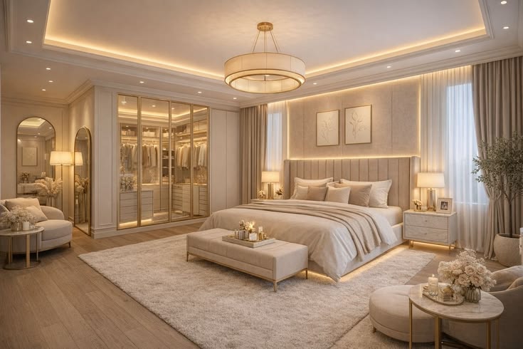 Budget-Friendly Bedroom Interior Design by Lancor Concepts